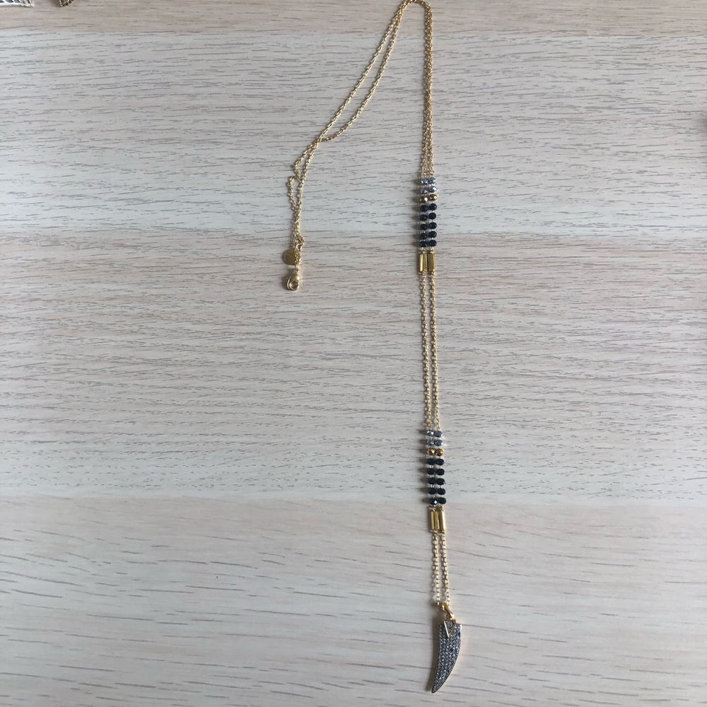 Rebecca Minkoff x S&D Janson horn pendant